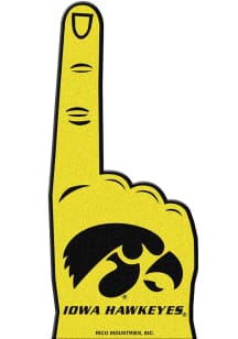 Yellow Iowa Hawkeyes 1 Fan Foam Finger