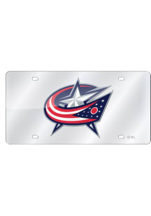 Columbus Blue Jackets Mirrored Car Accessory License Plate
