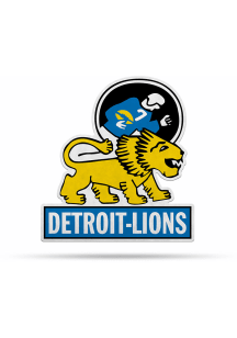 Detroit Lions Retro Shape Cut Pennant - Blue