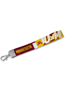 Maroon Minnesota Golden Gophers Lanyard Keychain