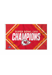 Kansas City Chiefs Super Bowl LVIII Champs Banner