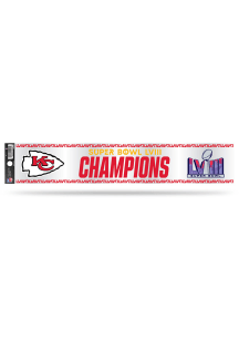 Kansas City Chiefs Super Bowl LVIII Champs Tailgate Auto Decal - Red