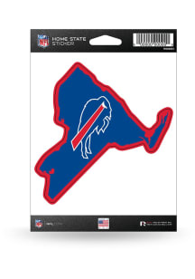 Buffalo Bills Home State Auto Decal - Blue