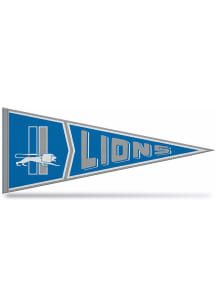 Detroit Lions 12x30 Retro Pennant - Blue