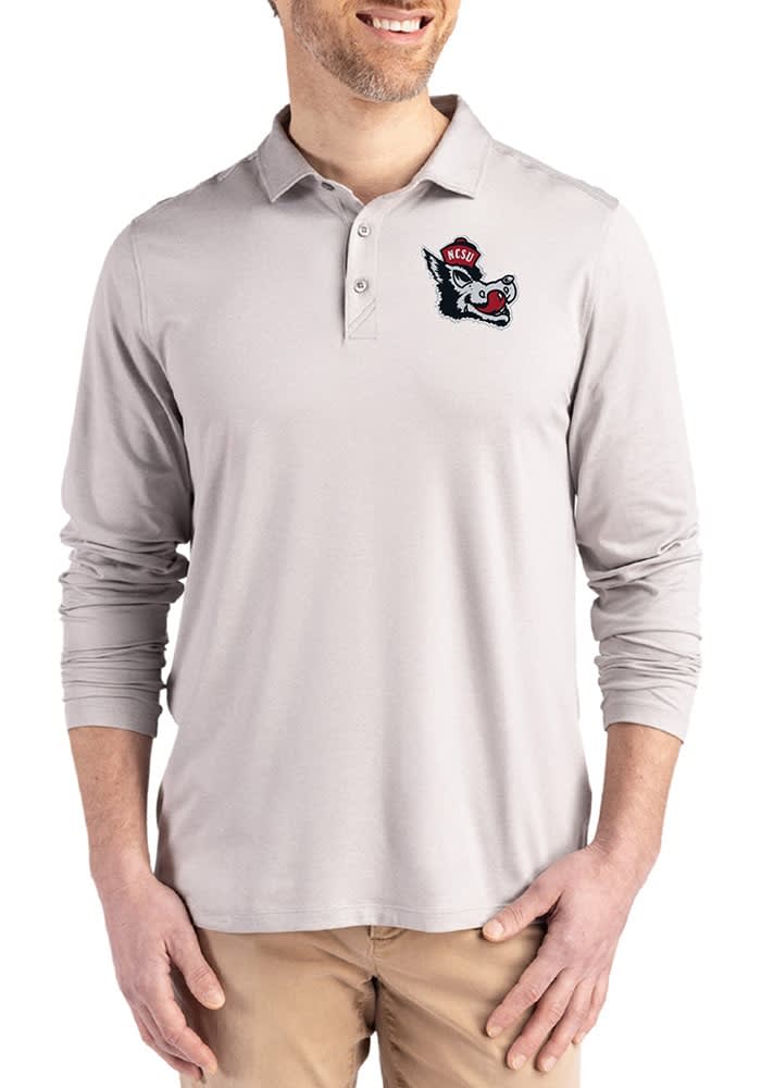 NC State Wolfpack Mens Cutter and Buck ATHLETICGREY Vault