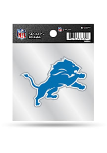 Detroit Lions 4x4 Auto Decal - Blue