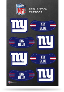 New York Giants 8pk Tattoo