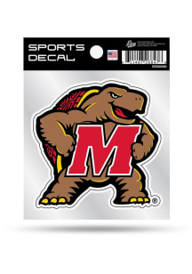 Red Maryland Terrapins 4x4 Style Decal