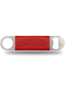 Red Maryland Terrapins Bar Blade Bottle Opener