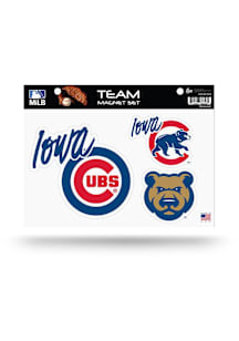 Iowa Cubs 3pk Magnet