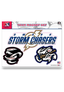 Omaha Storm Chasers 3pk Magnet