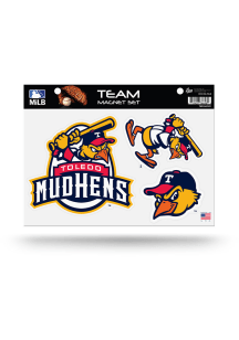 Toledo Mud Hens 3pk Magnet