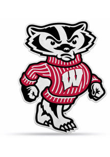 Cardinal Wisconsin Badgers Mascot Pennant