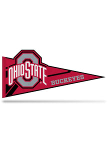 Red Ohio State Buckeyes Logo Pennant