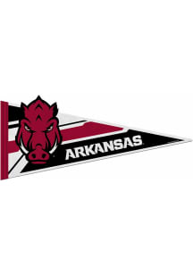 Arkansas Razorbacks Logo Pennant - Cardinal