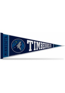 Minnesota Timberwolves Logo Pennant - Navy Blue