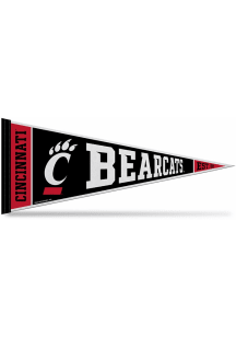 Red Cincinnati Bearcats Logo Pennant