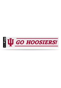 Indiana Hoosiers Tailgate Auto Decal - Red