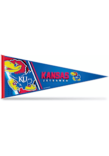 Kansas Jayhawks Bright Light 12x30 Pennant - Blue