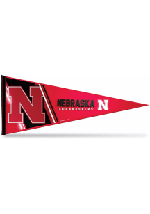 Gold Nebraska Cornhuskers Standard 12x30 Pennant