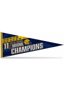Notre Dame Fighting Irish Standard 12x30 Pennant - Blue