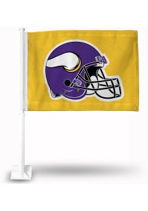 Minnesota Vikings 11x14 Car Car Flag - Purple