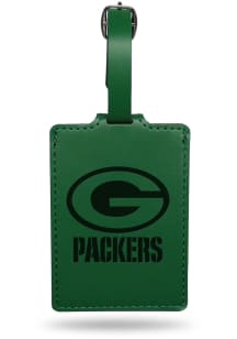 Green Bay Packers Green Laser Engraved Luggage Tag
