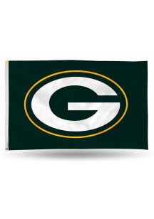Green Bay Packers Silk Screen Green Silk Screen Grommet Flag