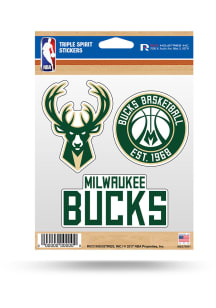 Milwaukee Bucks Spirit Auto Decal - Green