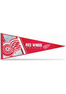 Detroit Red Wings Standard 12x30 Pennant - Red