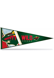Minnesota Wild Bright Light 12x30 Pennant - Green