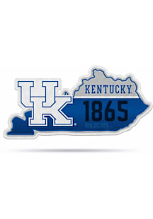 Kentucky Wildcats State Shape Pennant - Blue