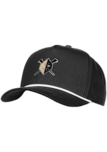 Colosseum Wheeling Nailers Podium 5-Panel Rope Adjustable Hat - Black