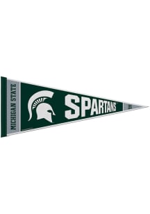 Green Michigan State Spartans Standard 12x30 Pennant