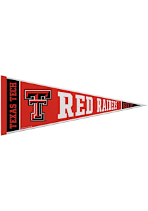 Texas Tech Red Raiders Rally Standard 12x30 Pennant - Red