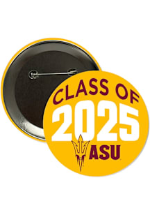 Arizona State Sun Devils 3" Class of 2025 Button - Red