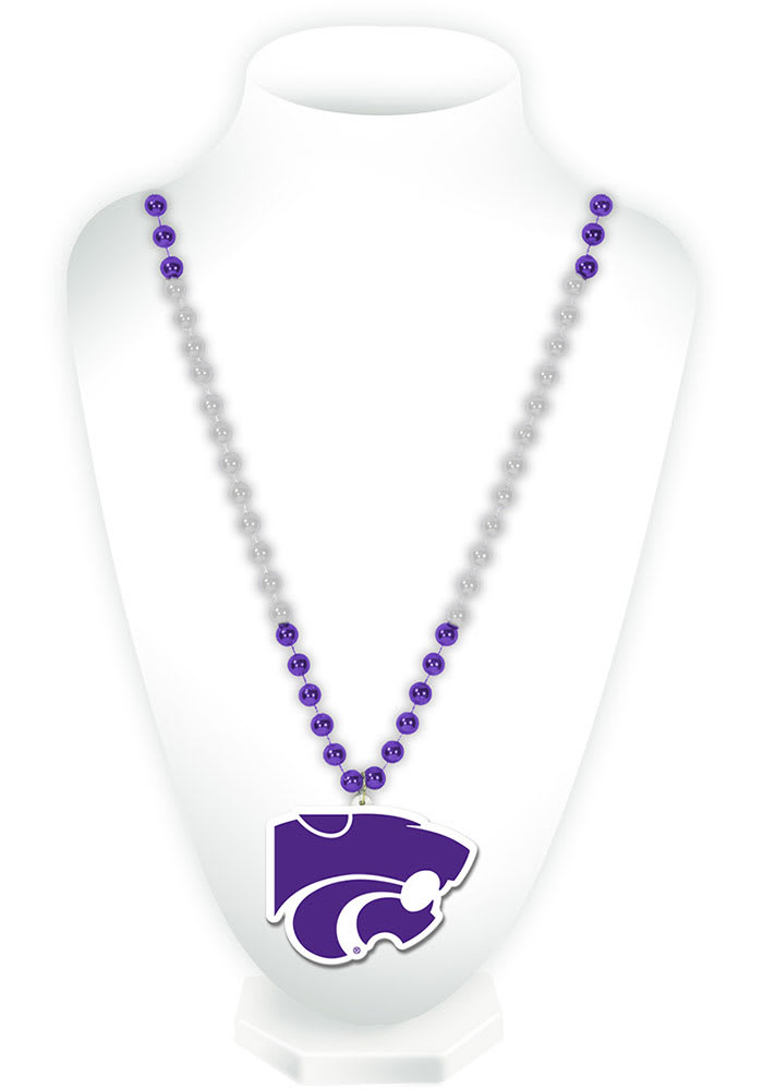 K-State Wildcats Medallion Spirit Necklace