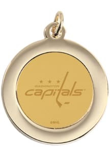 CSI Washington Capitals Gold Pendant Womens Necklace
