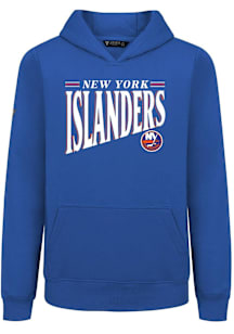 Levelwear New York Islanders Youth Blue Podium Jr Tally Long Sleeve Hoodie