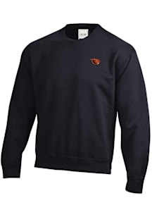 Gear for Sports Oregon State Beavers Mens Black Big Cotton Long Sleeve Crew Sweatshirt