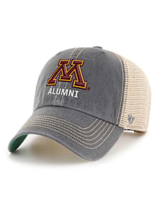 47 Minnesota Golden Gophers Alumni Trawler Adjustable Hat - Charcoal