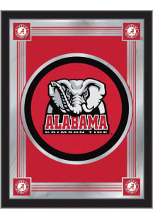 Alabama Crimson Tide Elephant Logo Hanging Back Bar Mirror