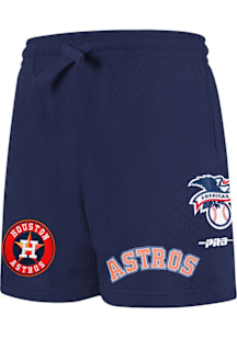 Pro Standard Houston Astros Youth Navy Blue Chenille Primary Logo Shorts