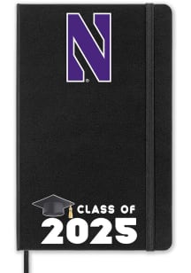 Black Northwestern Wildcats Class of 25 team logo Notebook and Folder