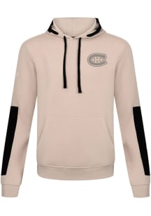 Levelwear Montreal Canadiens Mens Tan Bombay Response Long Sleeve Hoodie