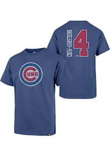 Pete Crow-Armstrong Chicago Cubs Youth Blue NN Player Tee