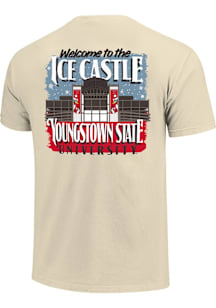 Youngstown State Penguins Ivory Ice Castle Short Sleeve T Shirt