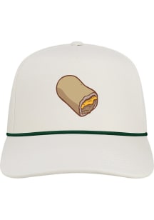 Omaha Storm Chasers Caddy 5-Panel Rope Adjustable Hat - White