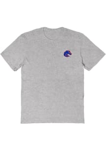 Vive La Fete Boise State Broncos Womens Grey Impressions Short Sleeve T-Shirt