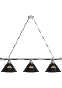 Western Michigan Broncos 3 Shade Billiard Lamp